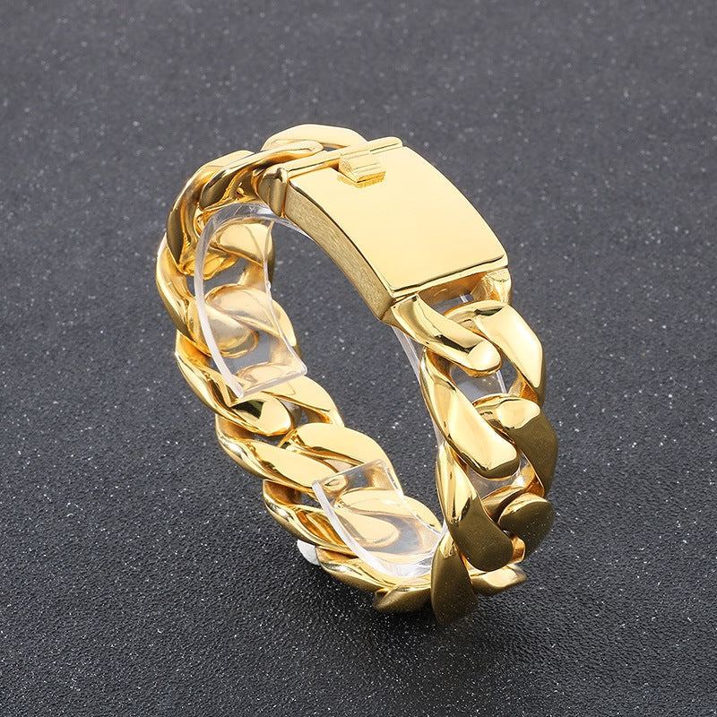 Chunky Cuban Bracelet