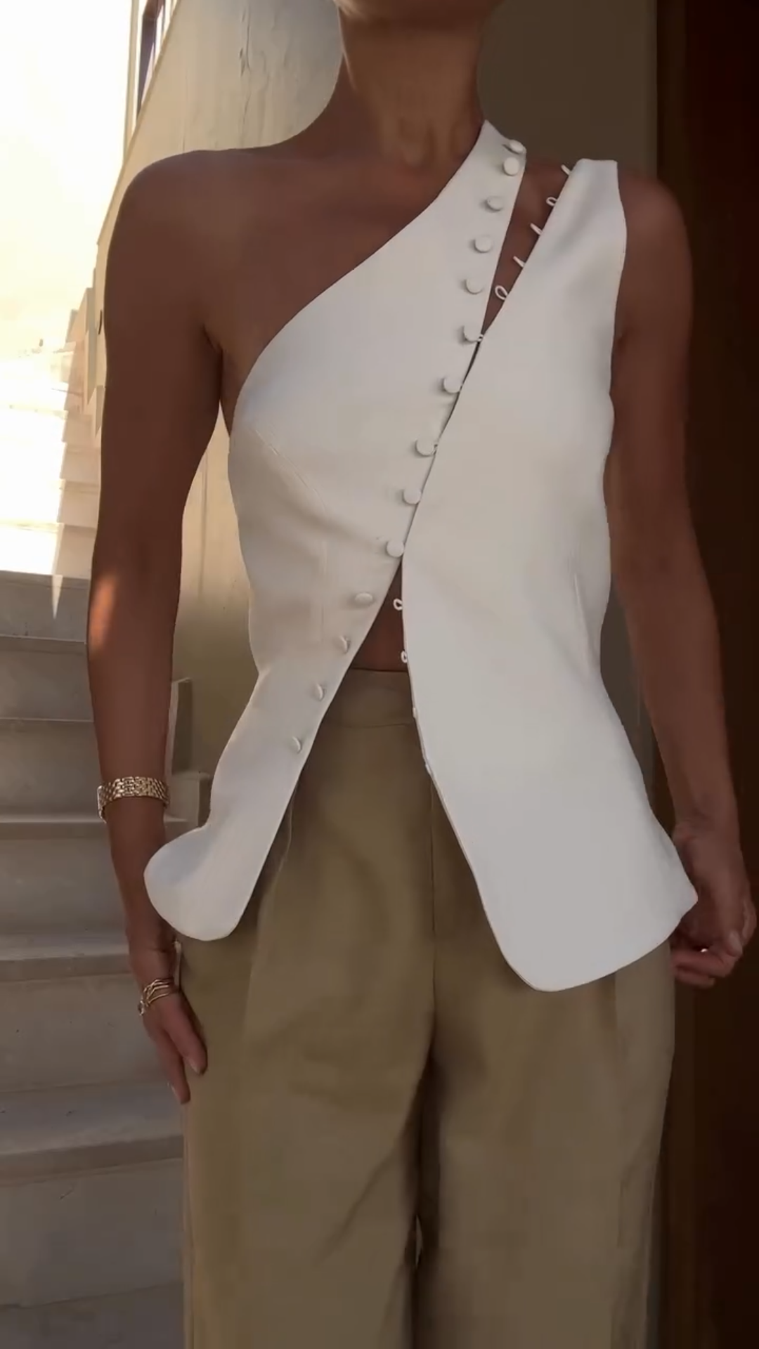 Button Blouse