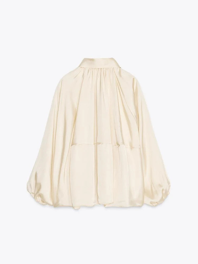 Puffed Bomber Jacket
