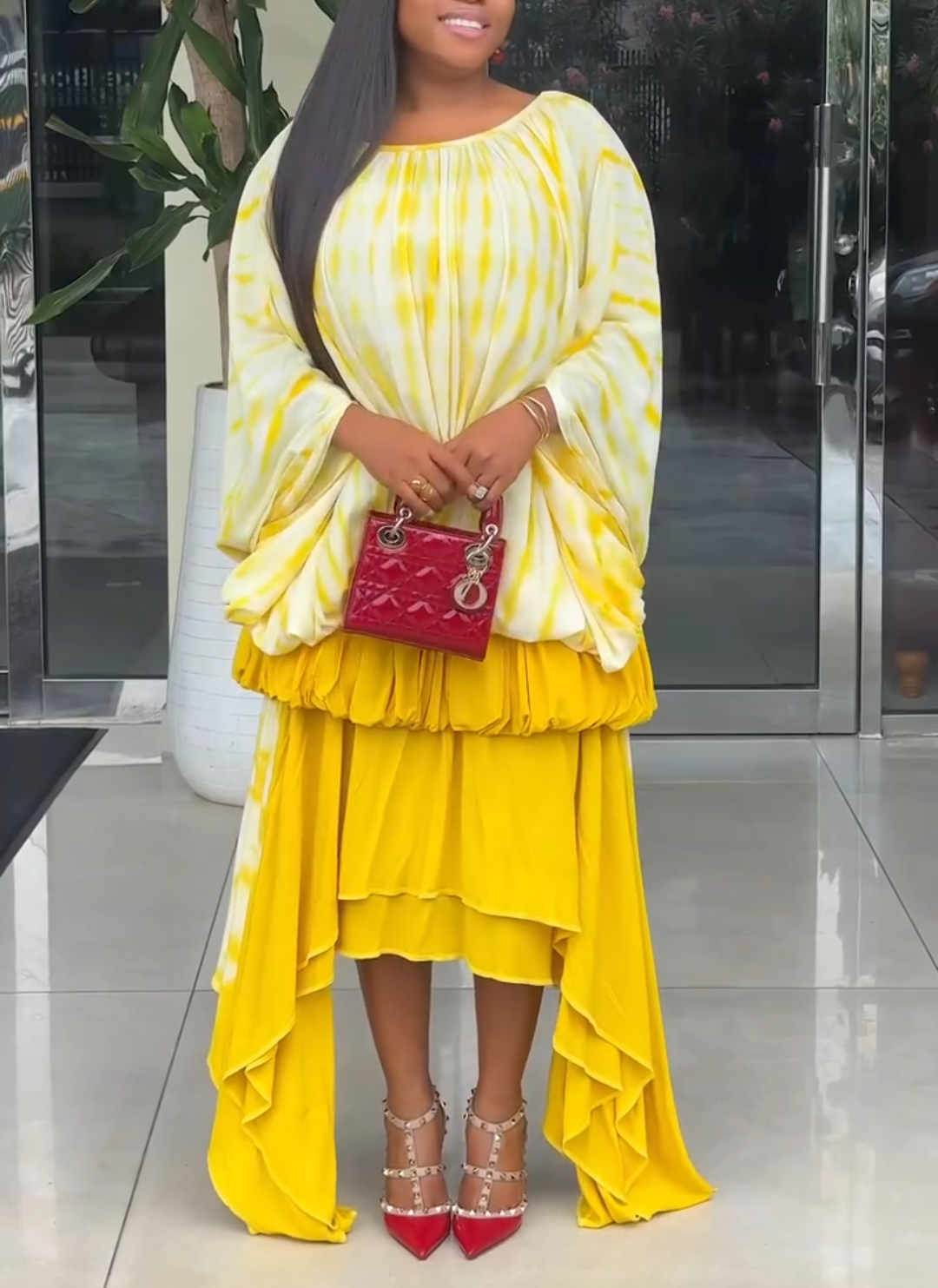 Loose Paneled Maxi Dress