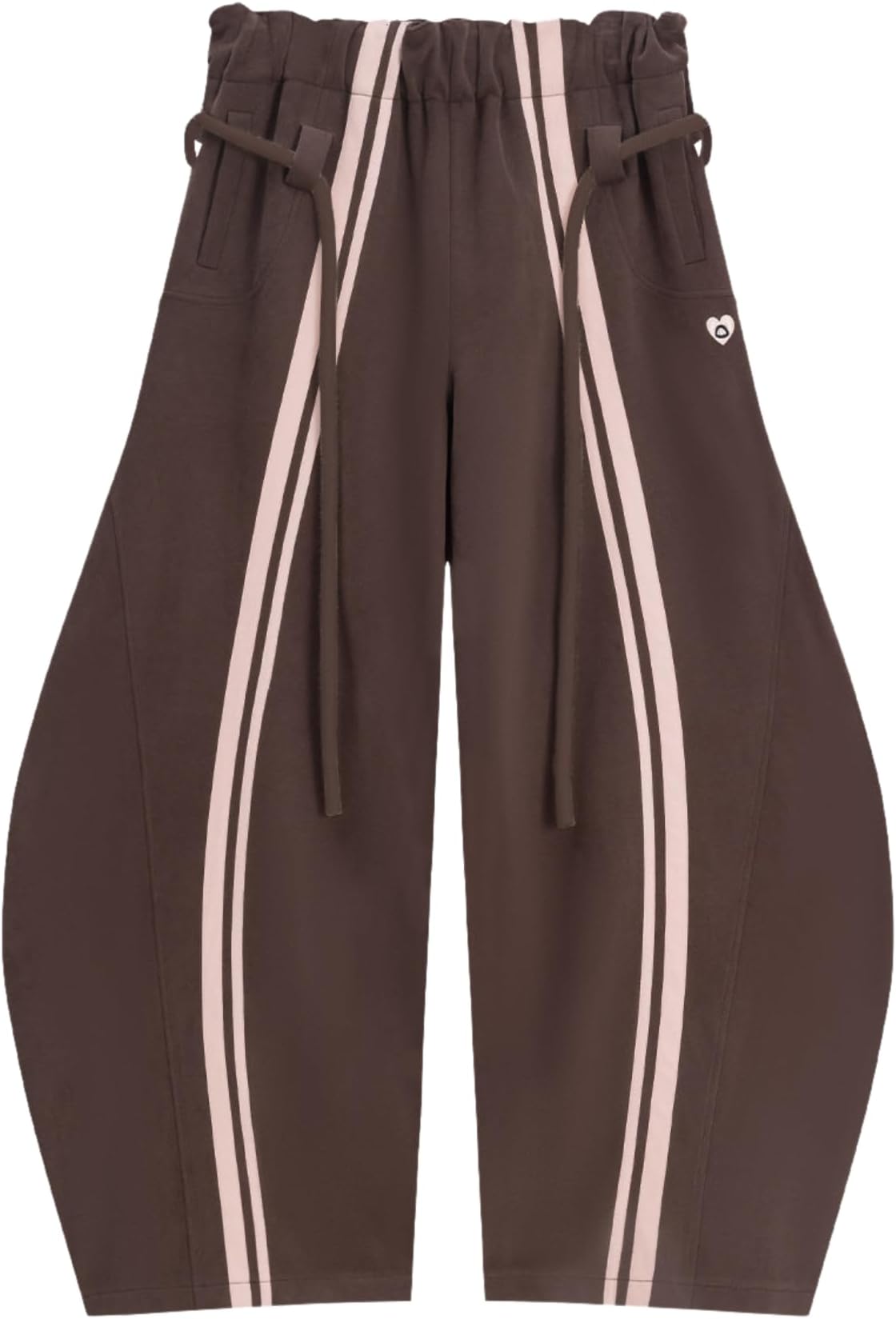 Striped Loose Wide-Leg Pants