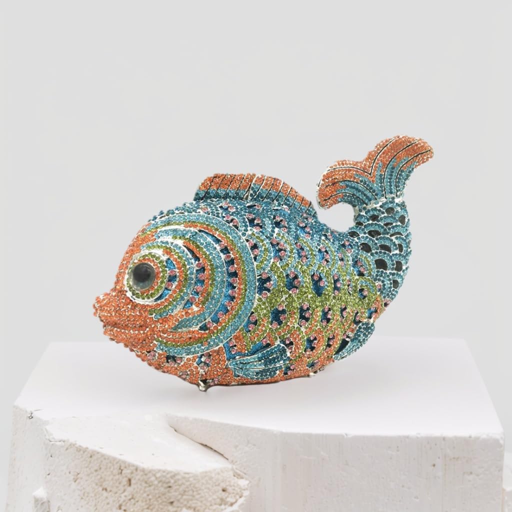 Women Mini Fish Clutch Handbag