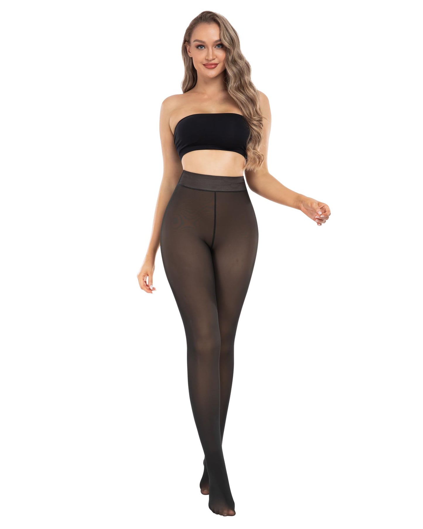 Women's Fleece Lined Tights(✔️3 packs)