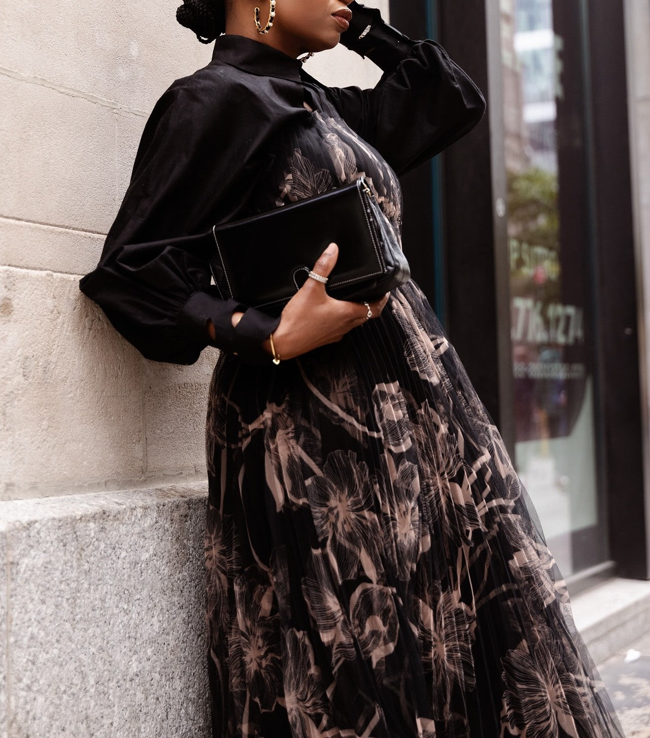 Elegant Strapless Pleated Dress