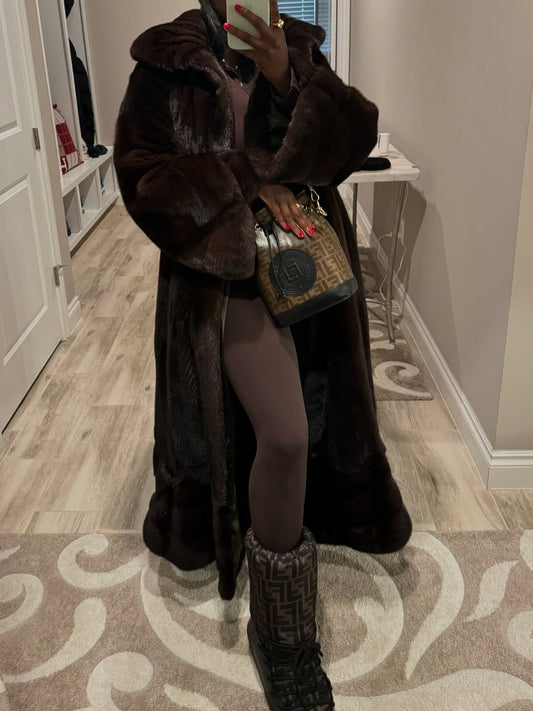 Eco-Friendly Full-Length Swing Mink