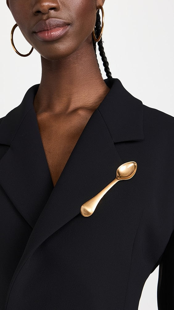 Back Cutout and Spoon Blazer