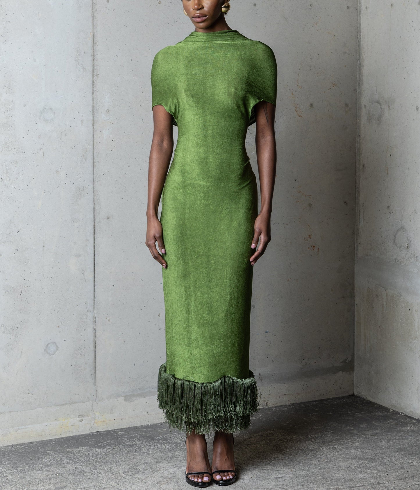 Elegant green dress
