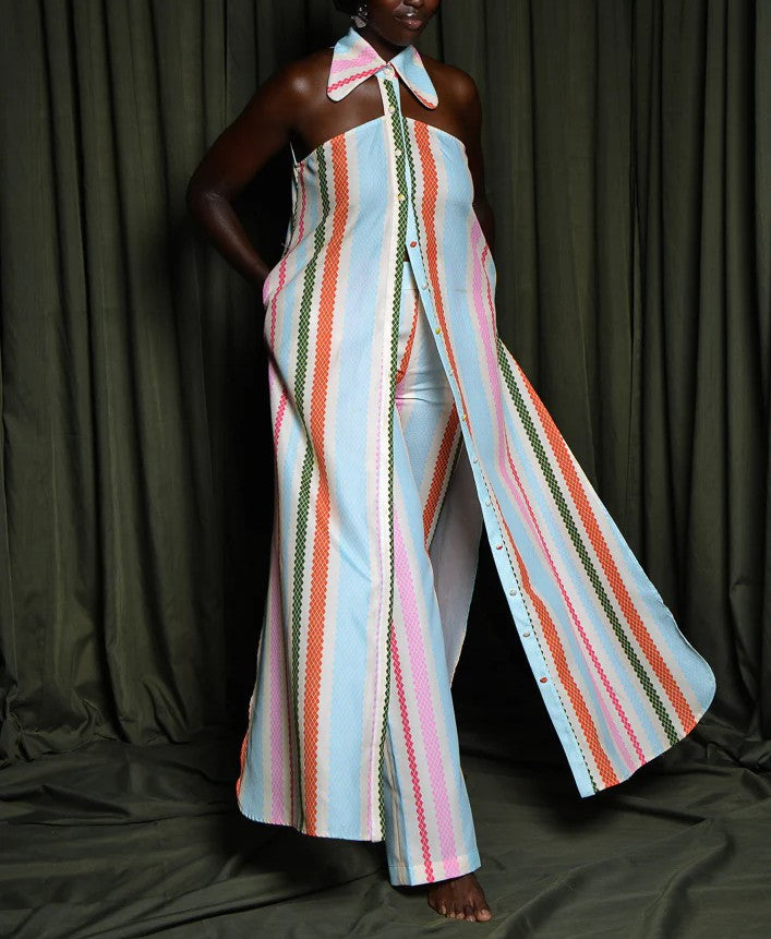 Pants In Multi Diamond Strinpes