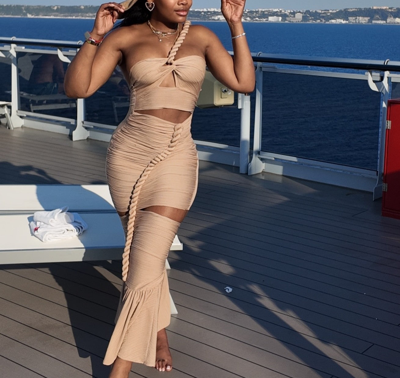 Twist It Up Maxi Dress