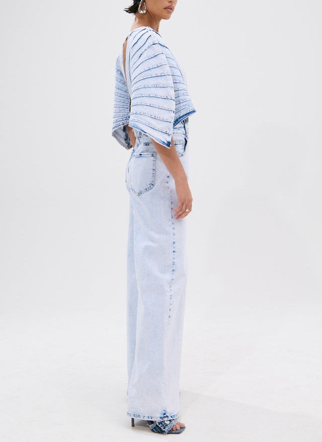 Born To Stand Out Denim Jumpsuit