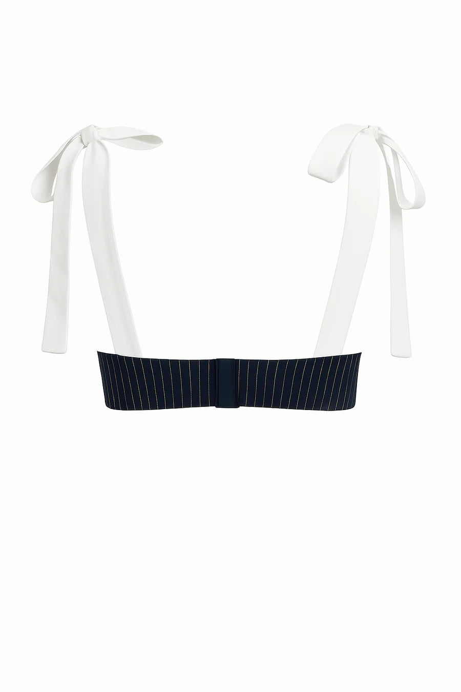 Pinstripe Poise Top and Pants 2-Piece Set