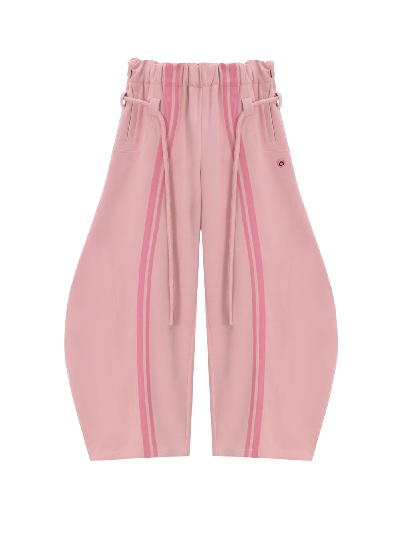 Striped Loose Wide-Leg Pants
