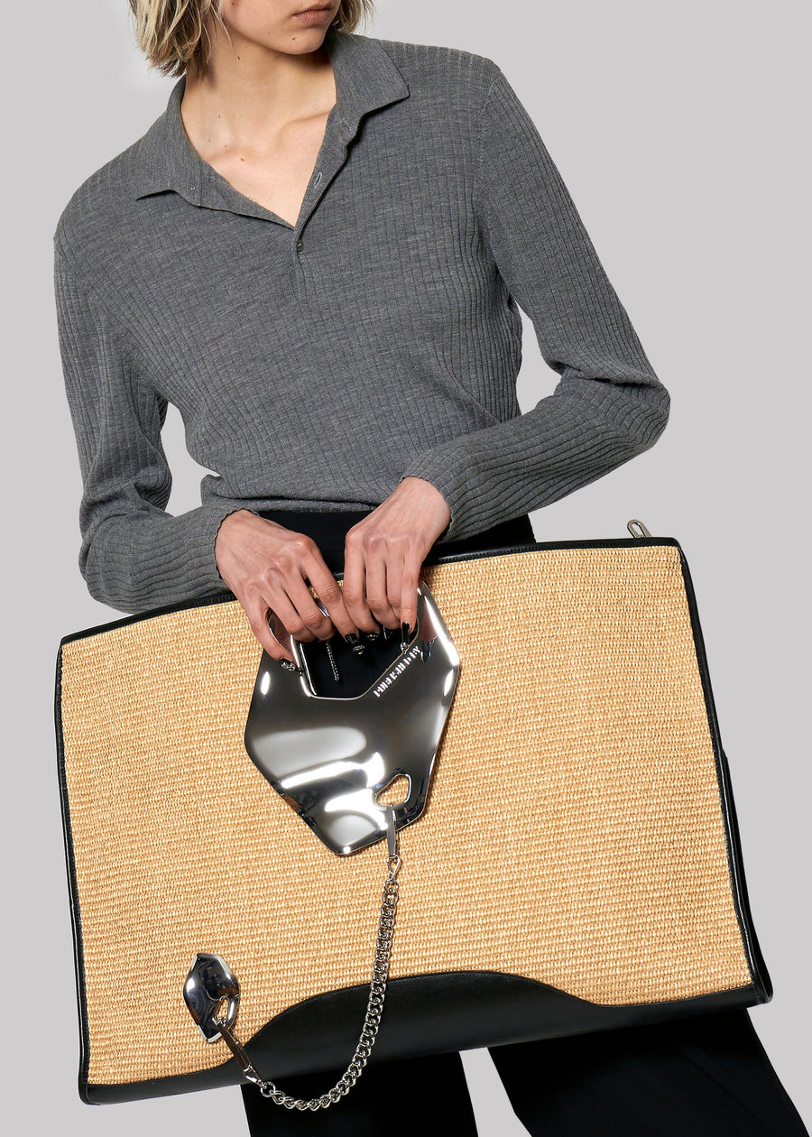 Tote Wide Raffia