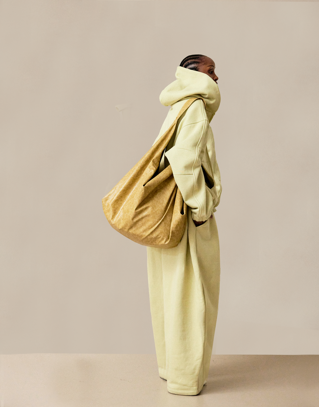 Casual Hoodie Wide-Leg Pants 2-Piece Set