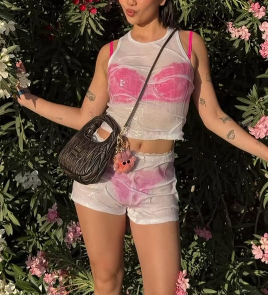 Sexy Wet Party Tank Top