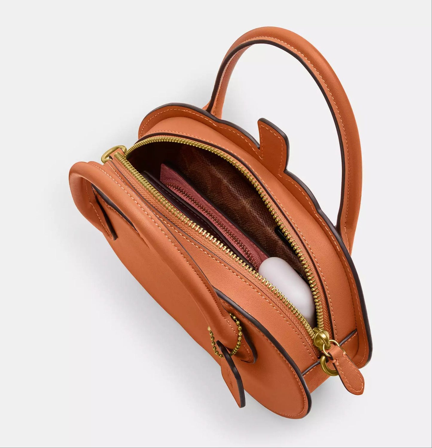🎃Halloween Limited Edition —Pumpkin Bag In Leather