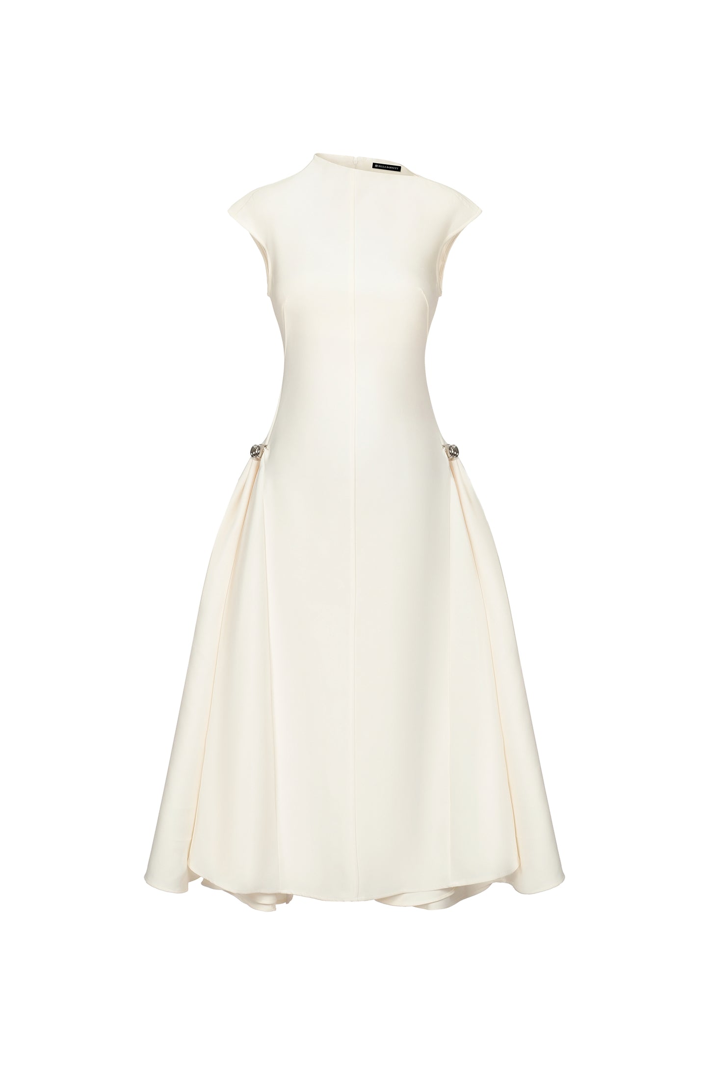 White Sleeveless Maxi Dress