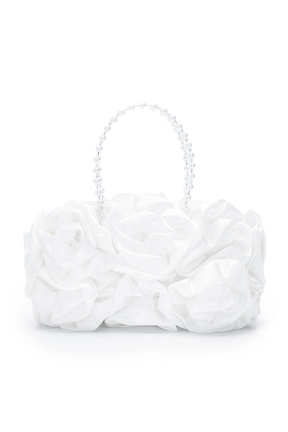 Flower Pearls Handle Bag