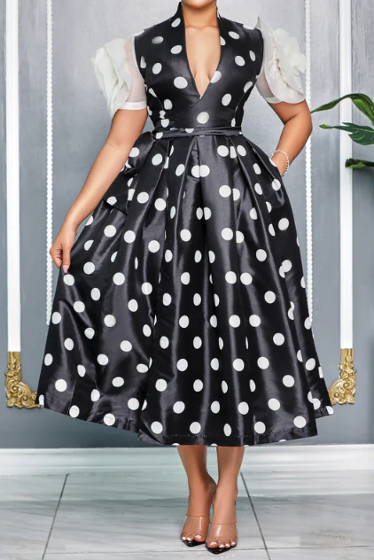 Demure A-line Gown