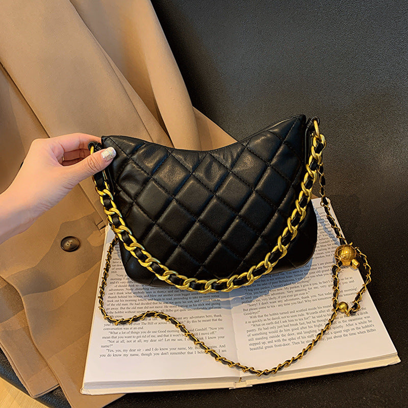 Soft leather hobo bag