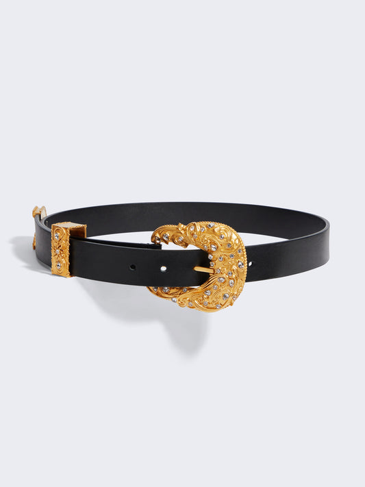 Rhinestones Western Belt